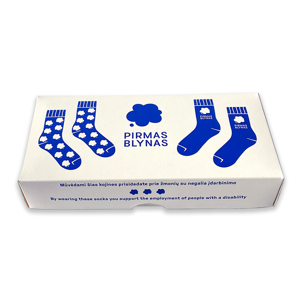 Socks box packaging design
