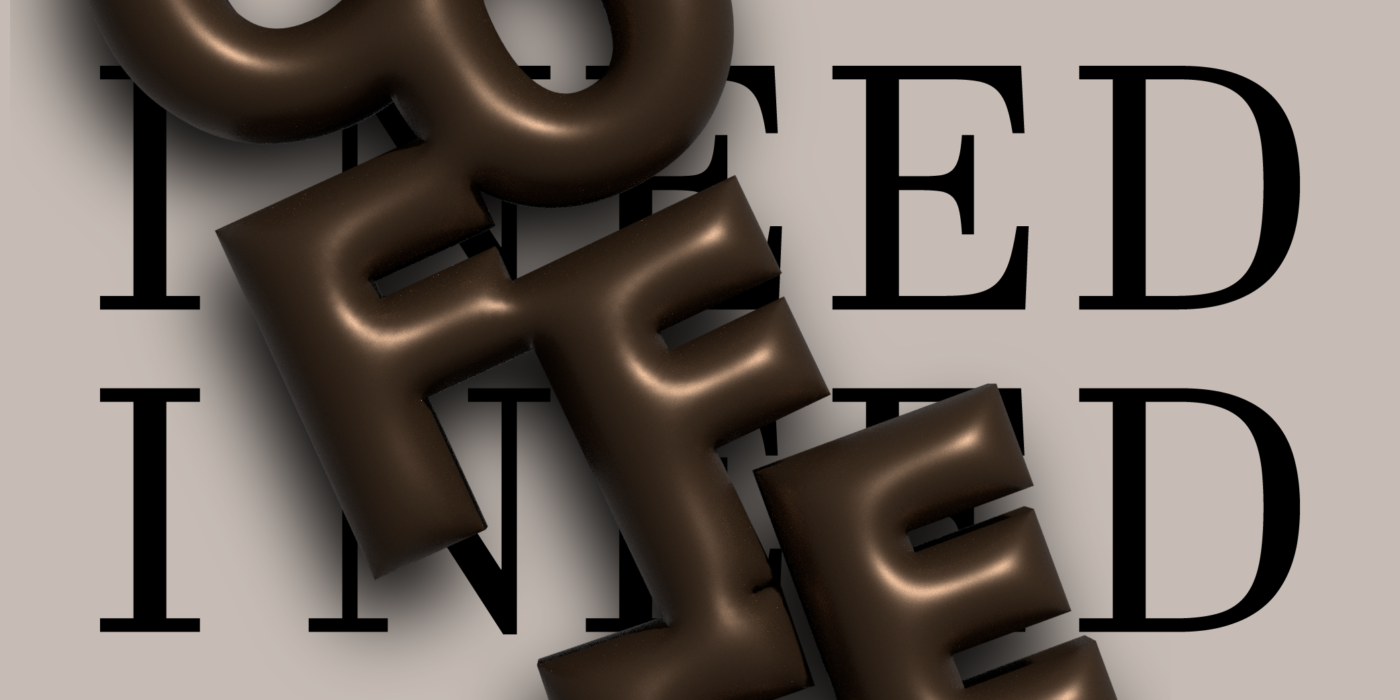 I need coffee poster